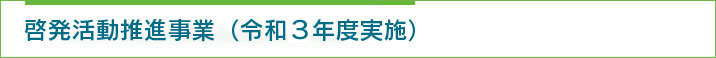 一般向け啓発活動事業（平成29年度実施）